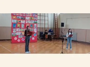 Nasheto uchilishte proslavi 75-godishnina i 103 godini od ragjanjeto na Stevan Naumov Stiv 1