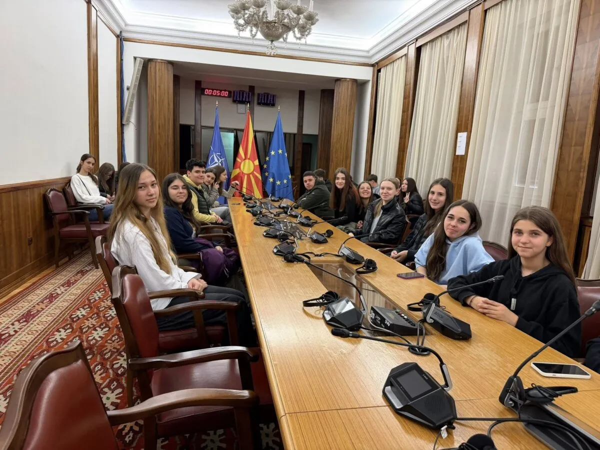 Едукативна посета на Собранието на Република Македонија