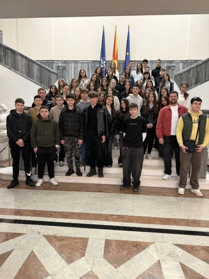 Едукативна посета на Собранието на Република Македонија