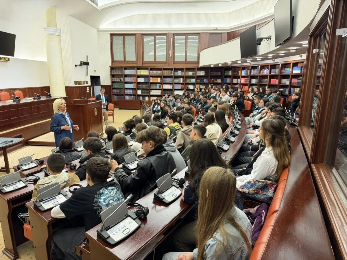 Едукативна посета на Собранието на Република Македонија