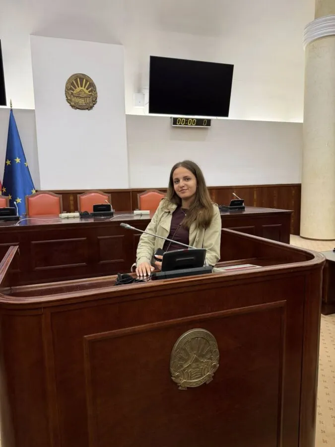 Едукативна посета на Собранието на Република Македонија