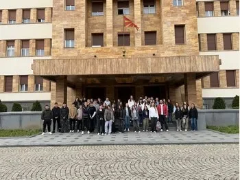 Едукативна посета на Собранието на Република Македонија - 14.04.2026 Едукативна посета на Собранието на Република Македонија - 14.04.2026