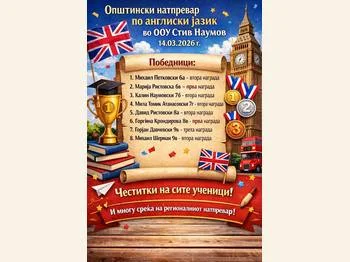 Opshtinski natprevar po angliski jazik 2