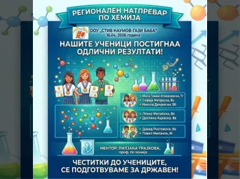 Regionalen natprevar po hemija 2