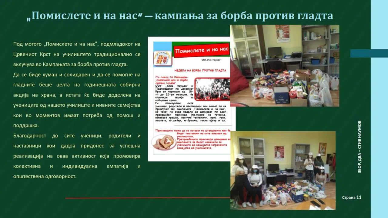 Училишно списание 2020-2021 година