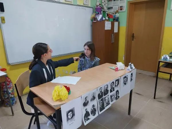 Работилница во IV б одделение